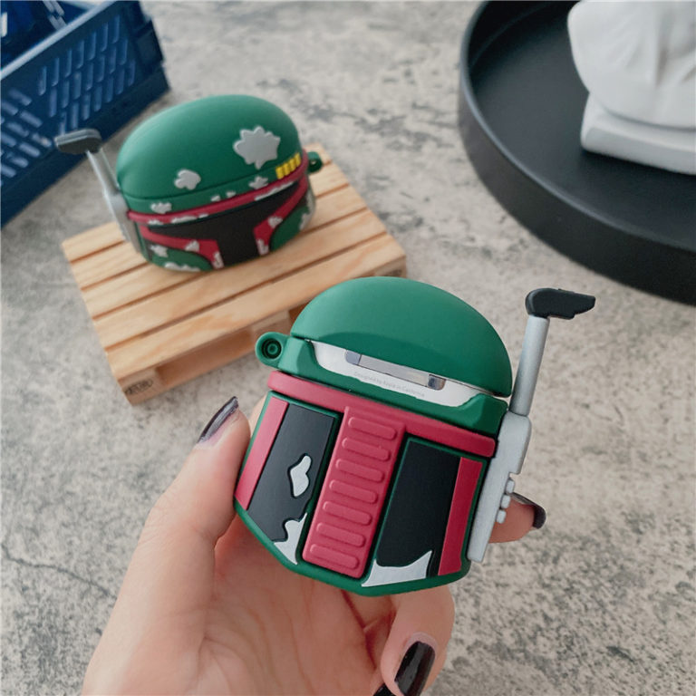 Coque airpods 1&2-Pro Stars Wars Helmet : Airpodocase